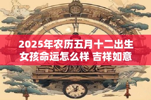 2025年农历五月十二出生女孩命运怎么样 吉祥如意吗