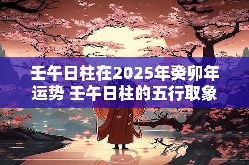 壬午日柱在2025年癸卯年运势 壬午日柱的五行取象