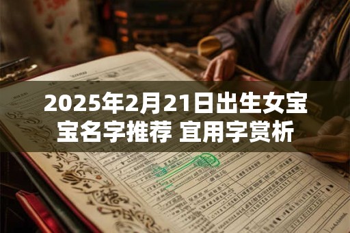2025年2月21日出生女宝宝名字推荐 宜用字赏析 2025年2月21日出生女宝宝名字推荐 宜用字赏析