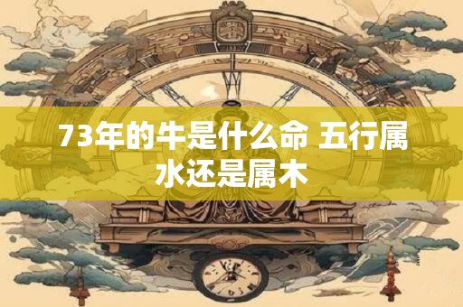 73年的牛是什么命 五行属水还是属木