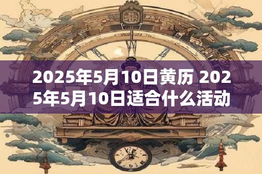 2025年5月10日黄历 2025年5月10日适合什么活动