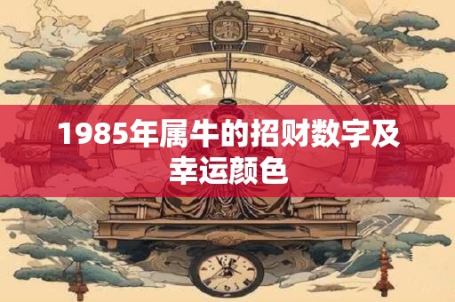 1985年属牛的招财数字及幸运颜色