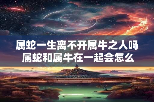 属蛇一生离不开属牛之人吗 属蛇和属牛在一起会怎么样