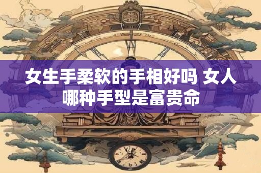 女生手柔软的手相好吗 女人哪种手型是富贵命