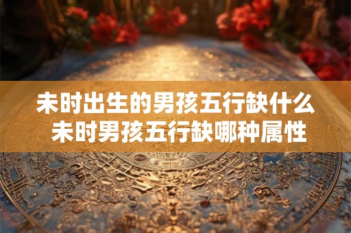 未时出生的男孩五行缺什么 未时男孩五行缺哪种属性