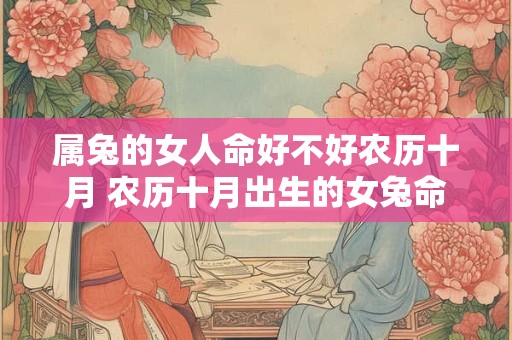 属兔的女人命好不好农历十月 农历十月出生的女兔命好吗