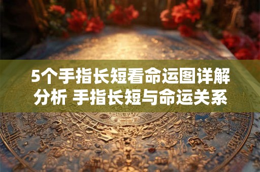 5个手指长短看命运图详解分析 手指长短与命运关系大吗