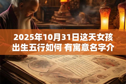 2025年10月31日这天女孩出生五行如何 有寓意名字介绍 2025年10月31日这天女孩出生五行如何 有寓意名字介绍