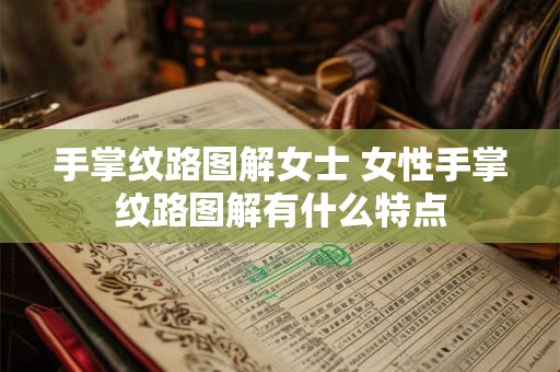 手掌纹路图解女士 女性手掌纹路图解有什么特点