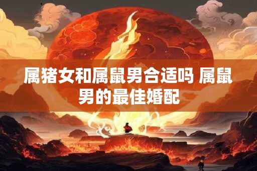 属猪女和属鼠男合适吗 属鼠男的最佳婚配