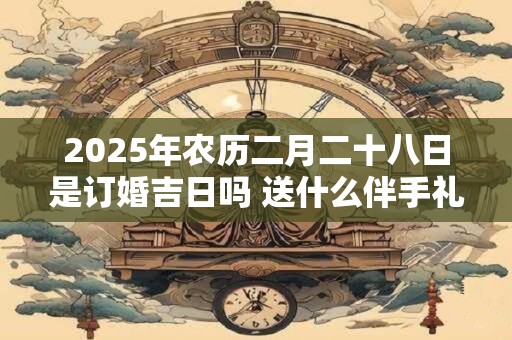 2025年农历二月二十八日是订婚吉日吗 送什么伴手礼
