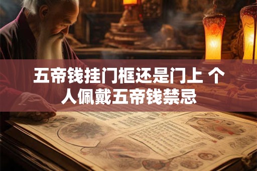 五帝钱挂门框还是门上 个人佩戴五帝钱禁忌