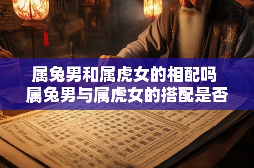 详细阅读:属兔男和属虎女的相配吗 属兔男与属虎女的搭配是否合适 属兔男和属虎女的相配吗 属兔男与属虎女的搭配是否合适