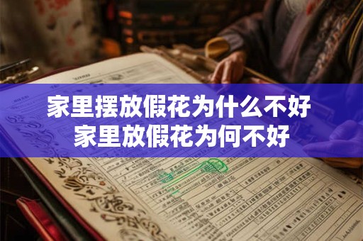 家里摆放假花为什么不好 家里放假花为何不好