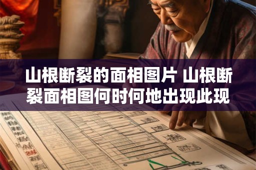 山根断裂的面相图片 山根断裂面相图何时何地出现此现象