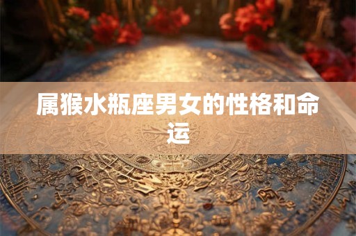 属猴水瓶座男女的性格和命运