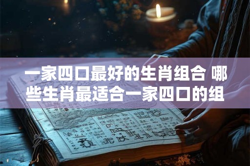 一家四口最好的生肖组合 哪些生肖最适合一家四口的组合