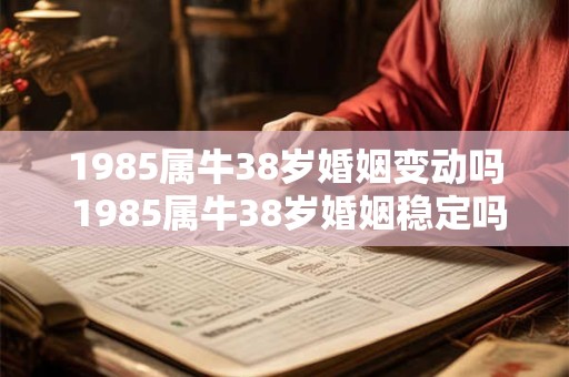 1985属牛38岁婚姻变动吗 1985属牛38岁婚姻稳定吗