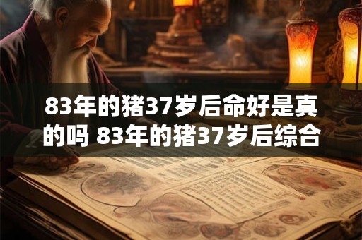 83年的猪37岁后命好是真的吗 83年的猪37岁后综合运势