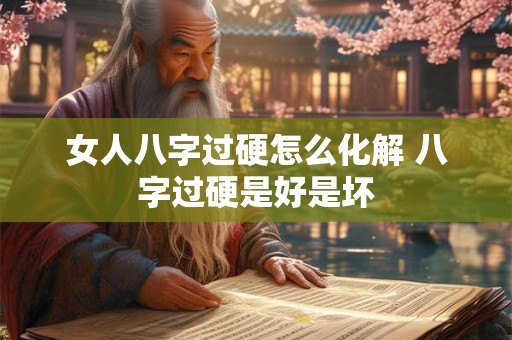 女人八字过硬怎么化解 八字过硬是好是坏