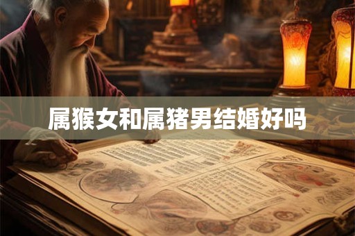 属猴女和属猪男结婚好吗