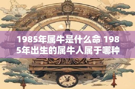 1985年属牛是什么命 1985年出生的属牛人属于哪种命