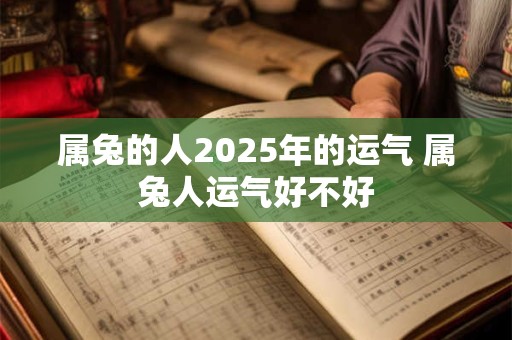 属兔的人2025年的运气 属兔人运气好不好