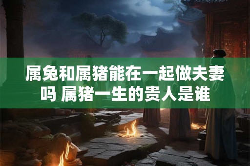 属兔和属猪能在一起做夫妻吗 属猪一生的贵人是谁