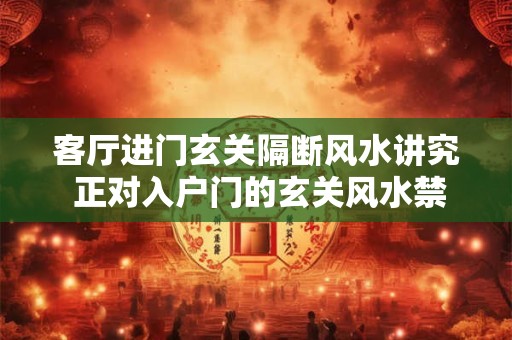 客厅进门玄关隔断风水讲究 正对入户门的玄关风水禁忌