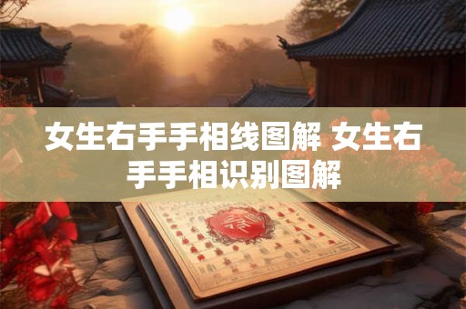 女生右手手相线图解 女生右手手相识别图解