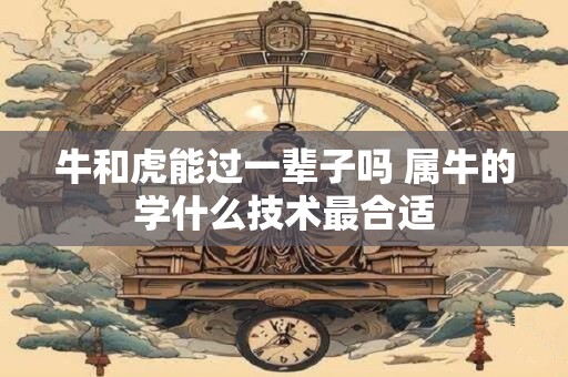 牛和虎能过一辈子吗 属牛的学什么技术最合适