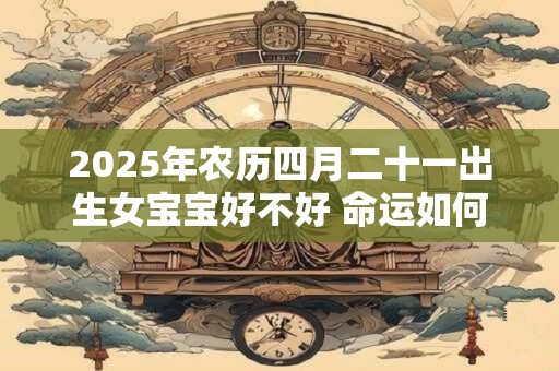 2025年农历四月二十一出生女宝宝好不好 命运如何