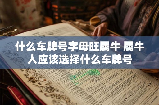 什么车牌号字母旺属牛 属牛人应该选择什么车牌号