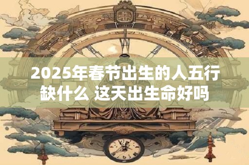 2025年春节出生的人五行缺什么 这天出生命好吗