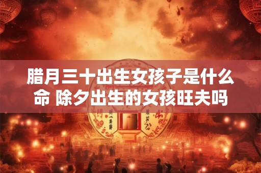 腊月三十出生女孩子是什么命 除夕出生的女孩旺夫吗
