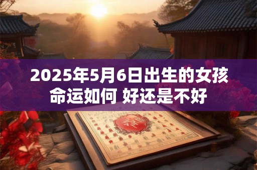 2025年5月6日出生的女孩命运如何 好还是不好