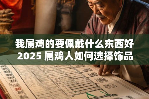 我属鸡的要佩戴什么东西好2025 属鸡人如何选择饰品