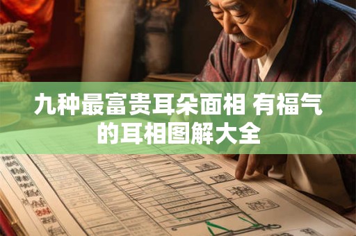 九种最富贵耳朵面相 有福气的耳相图解大全