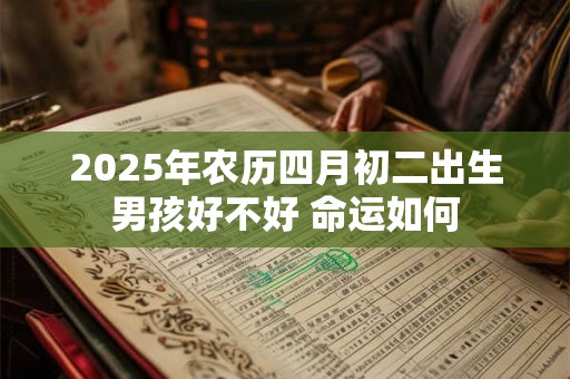 2025年农历四月初二出生男孩好不好 命运如何