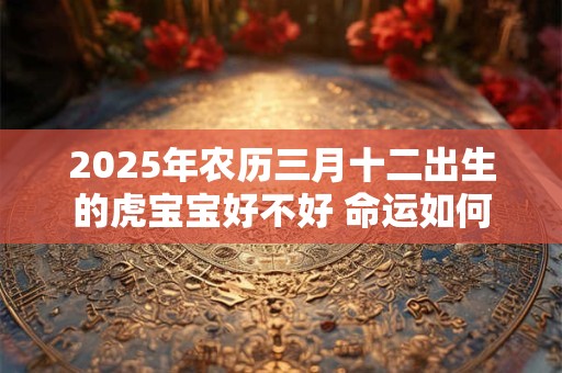 2025年农历三月十二出生的虎宝宝好不好 命运如何