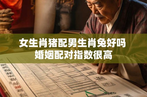 女生肖猪配男生肖兔好吗 婚姻配对指数很高