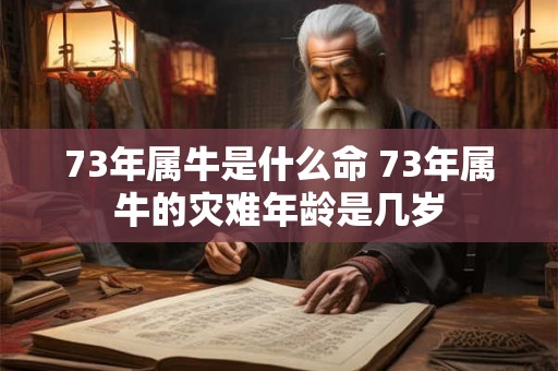 73年属牛是什么命 73年属牛的灾难年龄是几岁 73年属牛是什么命 73年属牛的灾难年龄是几岁