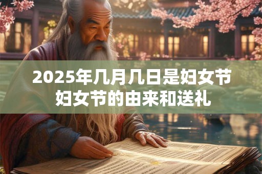 2025年几月几日是妇女节 妇女节的由来和送礼
