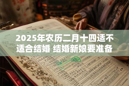 2025年农历二月十四适不适合结婚 结婚新娘要准备红包吗