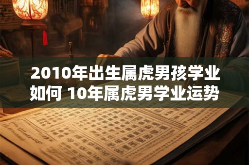 2010年出生属虎男孩学业如何 10年属虎男学业运势