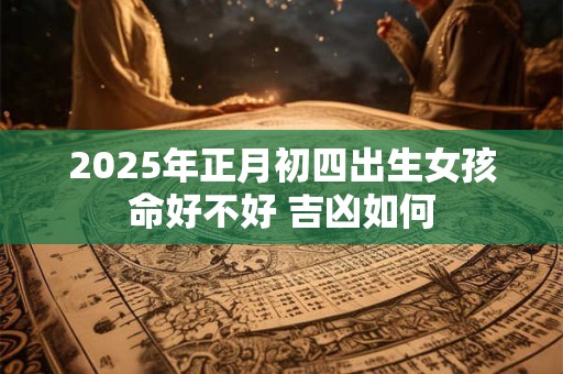 2025年正月初四出生女孩命好不好 吉凶如何 2025年正月初四出生女孩命好不好 吉凶如何
