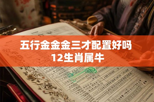 五行金金金三才配置好吗 12生肖属牛