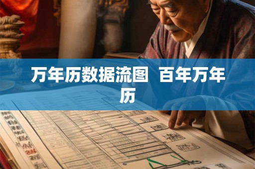 万年历数据流图  百年万年历