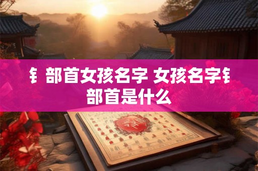 钅部首女孩名字 女孩名字钅部首是什么