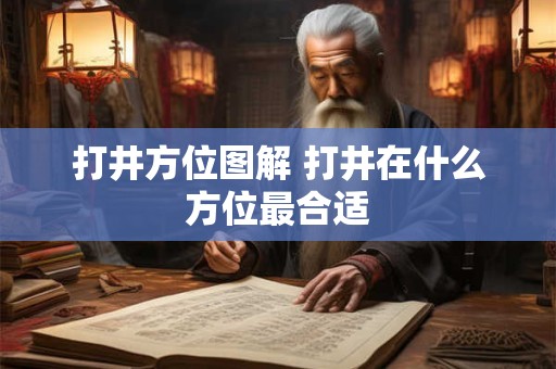 打井方位图解 打井在什么方位最合适
